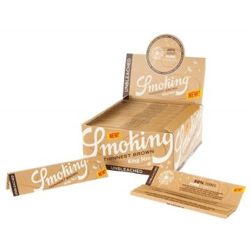 Smoking Brown Thinnest Feuille á Rouler | King-Size Slim