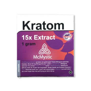 Kratom Extrait Thai 15X (McMystic) 1 grammes