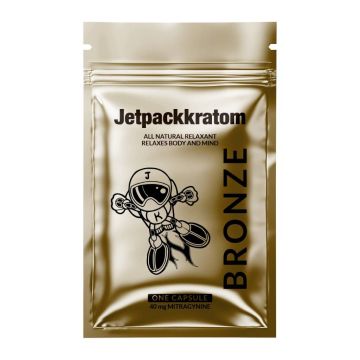 Capsules de Kratom Bronze (Jetpackkratom) 40 mg