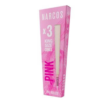 King Size Cones pink (Narcos) 3 pièces