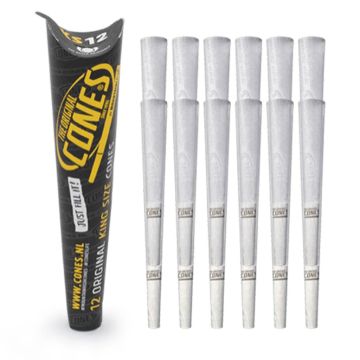 Original Cônes King-Size Joint Pré Roulé (Mountain High) 109 mm 12 pièces