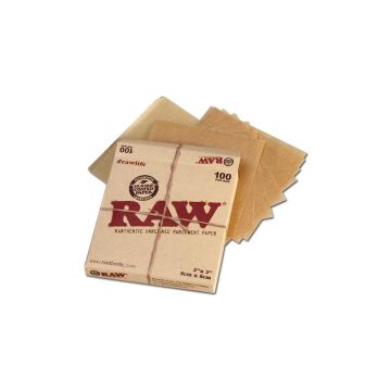 Papier Parchemin pour Dabs (RAW) 100 pièces