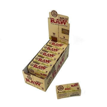 RAW Organic Hemp Rolls 3 mètres | King-Size Slim