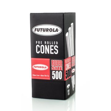 Cônes Reefer-Size Joint Préroulé (Futurola) 109 mm 500 pièces