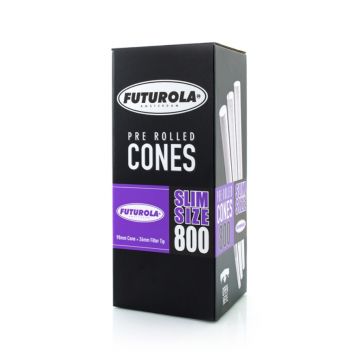 Cônes Slim-Size Joint Préroulé (Futurola) 98 mm 800 pièces