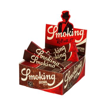 Smoking Brown Feuille a Rouler Non Blanchi | King-Size Slim