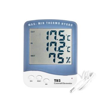 Thermo & Hygromètre Digital Combo TH3 (Cornwall Electronics)