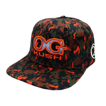 Casquette Cannabis | OG Kush Camo 420 Snapback (Lauren Rose)