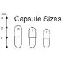 Capsules vide végétarien 100 caps (taille 0: ~500 mg)