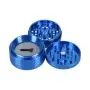 Grinder en Aluminium 4 parties (Dutch-Headshop) 76 mm