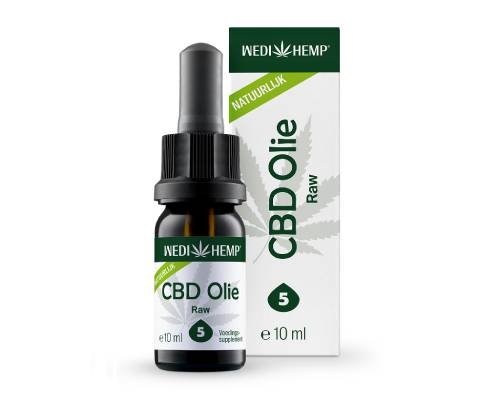 L'huile au CBD RAW Wedihemp