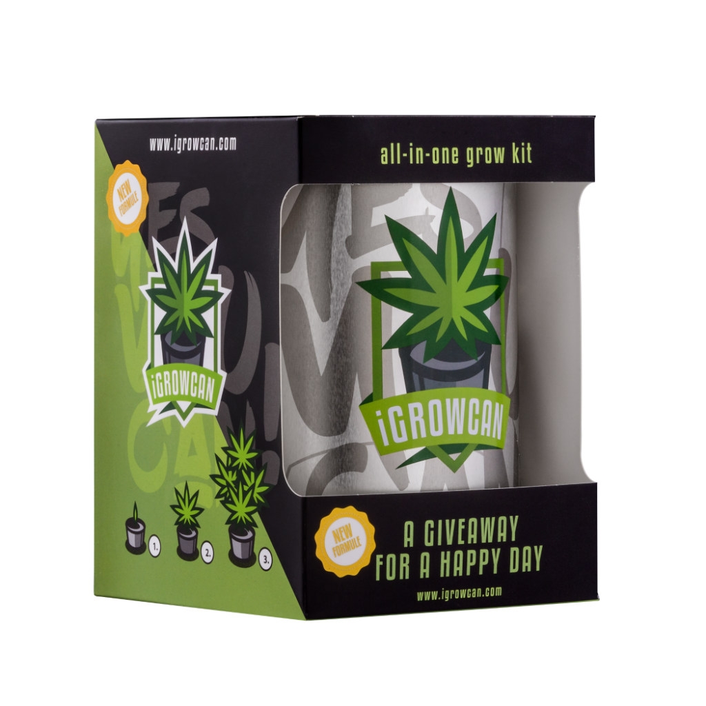 iGrowCan Kit de Culture Autofloraison (Royal Queen Seeds) Fat Banana Automatic