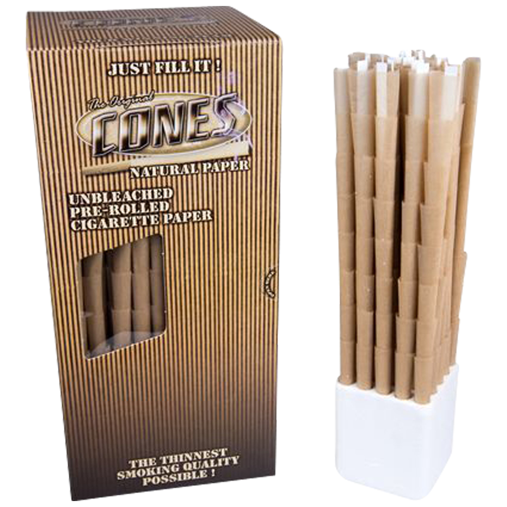 Cônes Naturels Pré-Roulé non blanchi 109 mm 800 pièces
