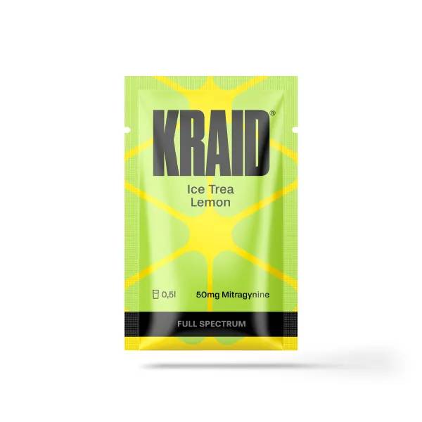 Extrait de Kratom Soluble dans l'Eau (KRAID) 50 mg Thé glacé au citron