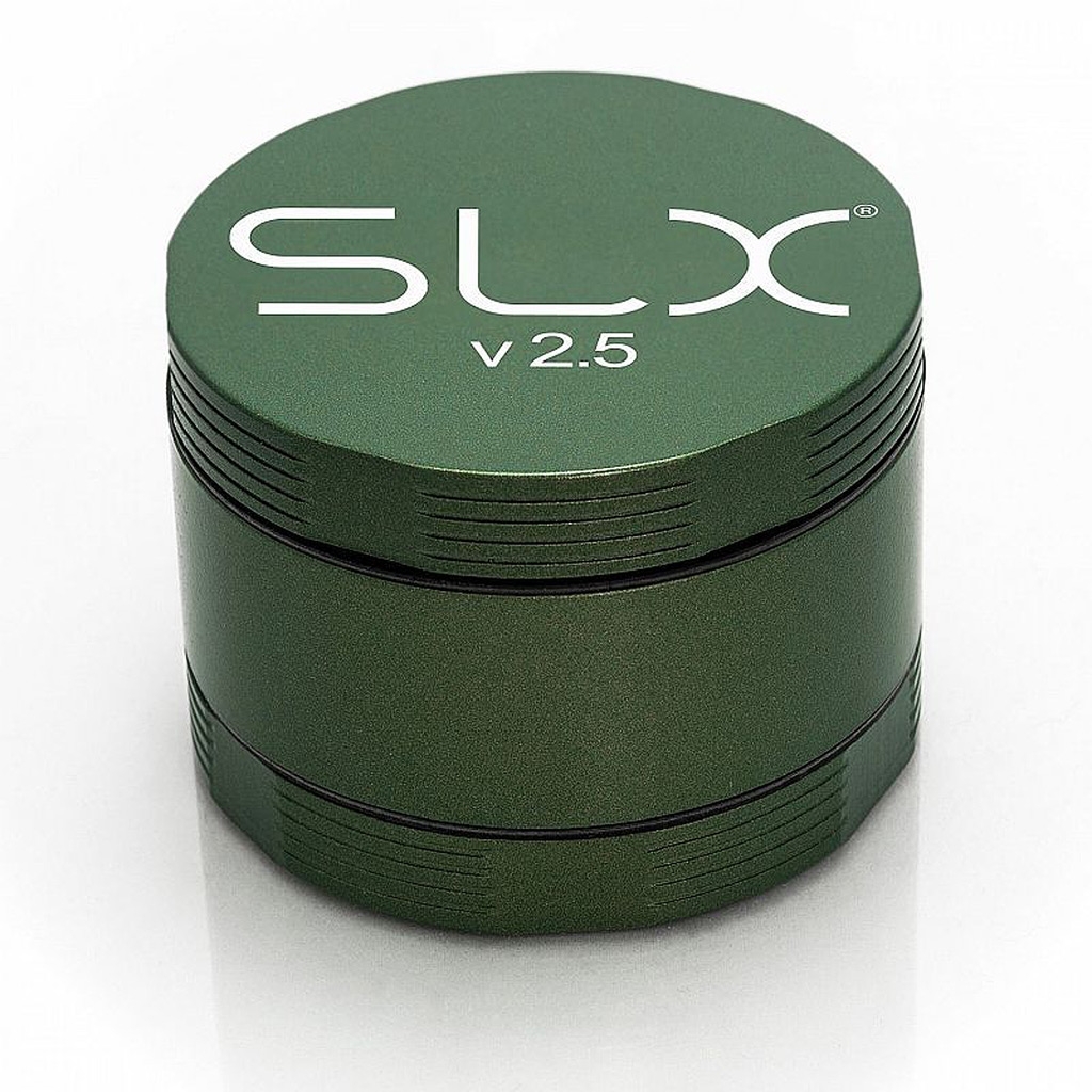 Grinder Weed 4 parties (SLX Grinders) 62 mm Leaf Green