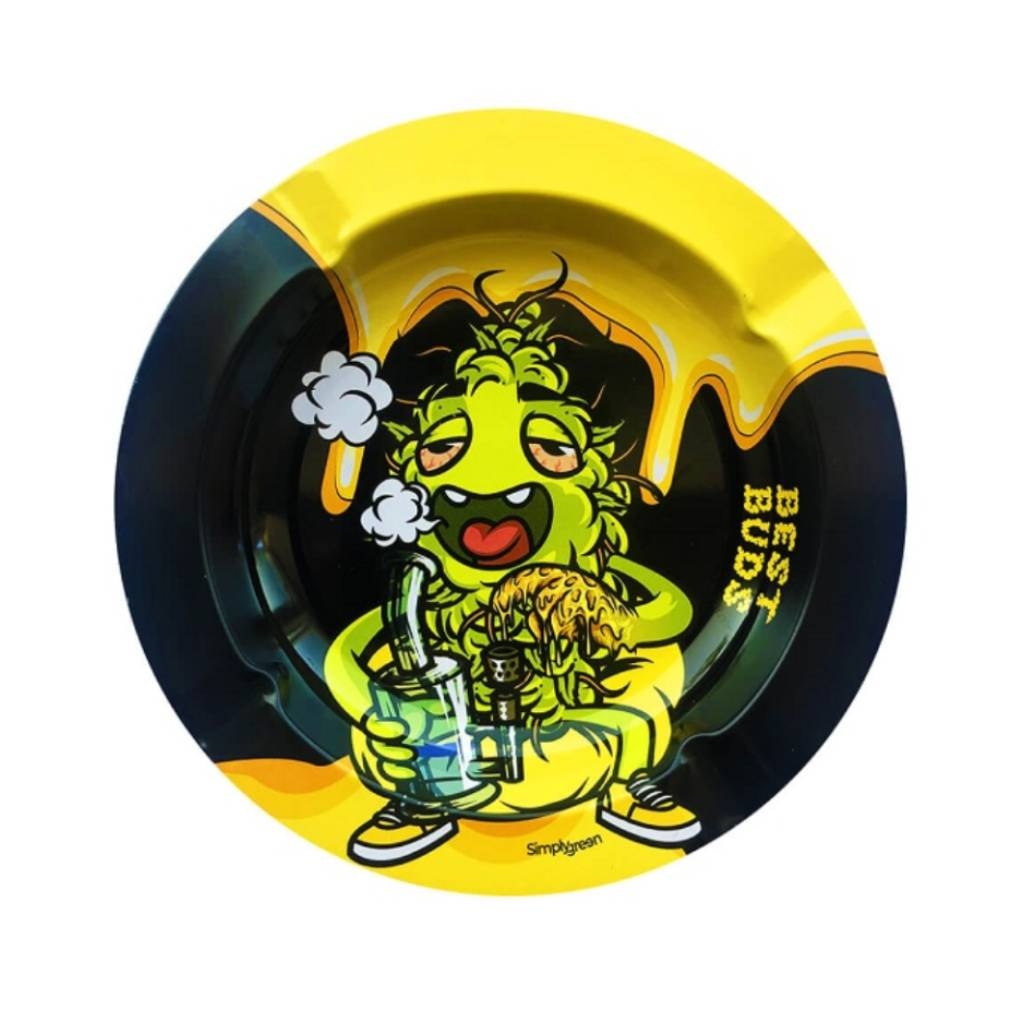 Cendrier Cannabis Métallique (Best Buds) Dab-All-Day